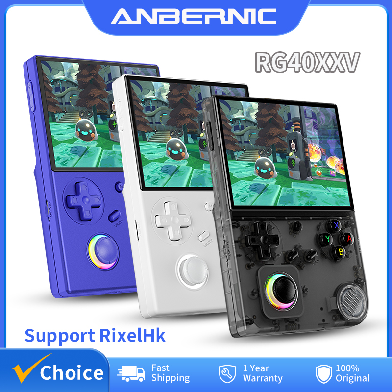 Retro Gaming Icons - ANBERNIC RG40XXV Retro Handheld Game Console