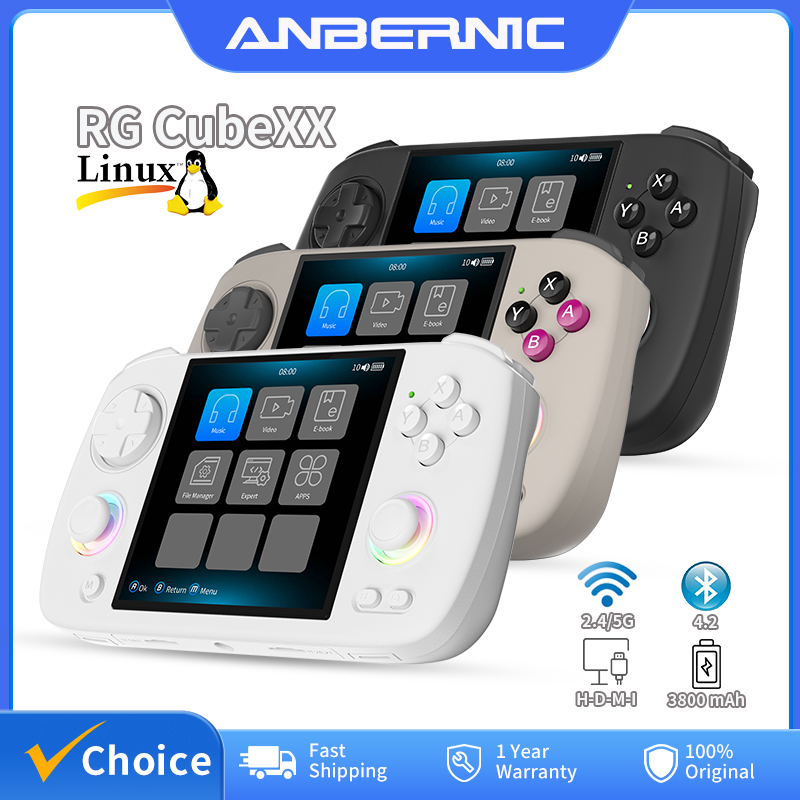 Retro Gaming Android - ANBERNIC RG Cubexx Retro Handheld Game