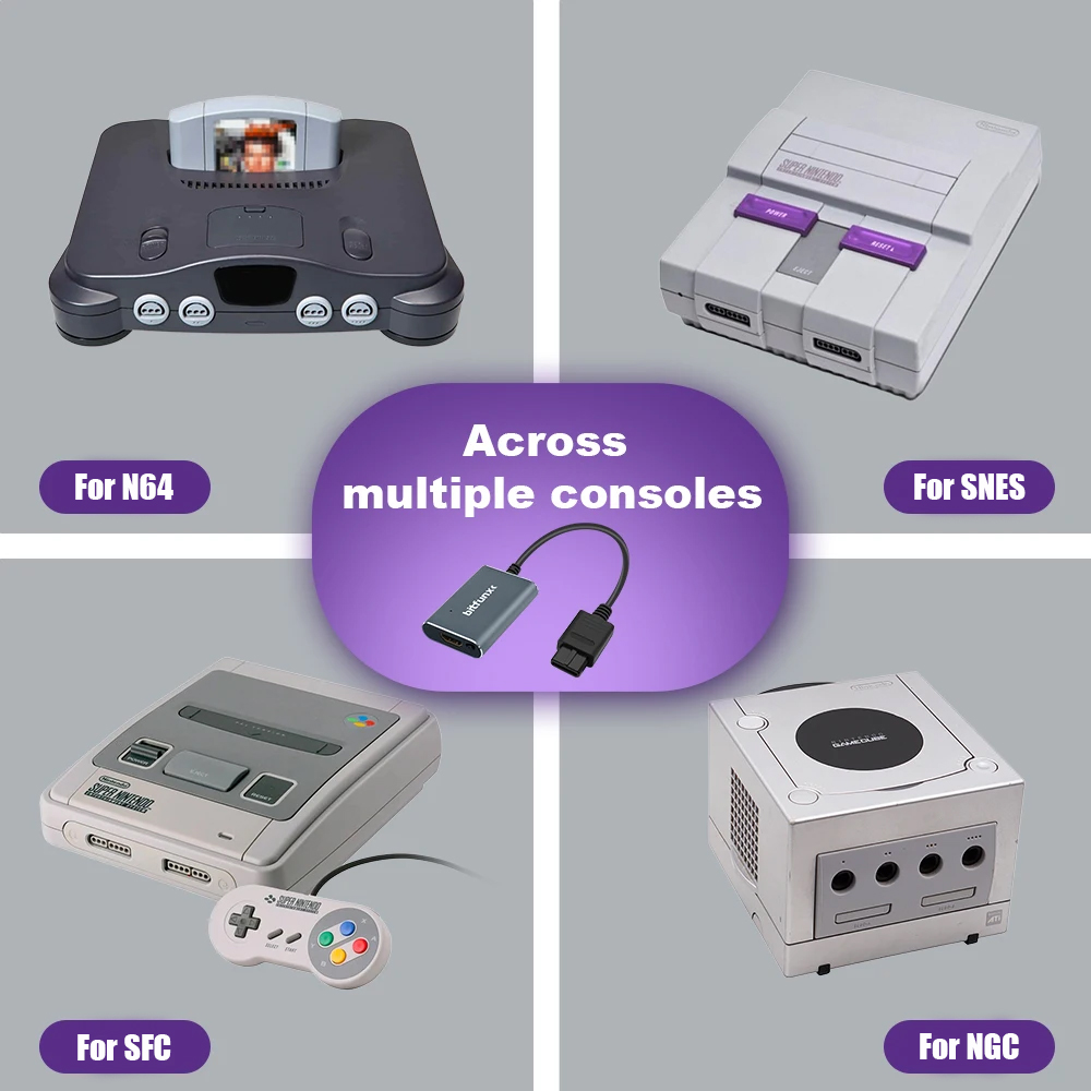 Bitfunx 720P Svideo / AV To HD - Retro Gaming Icons 评论和价格