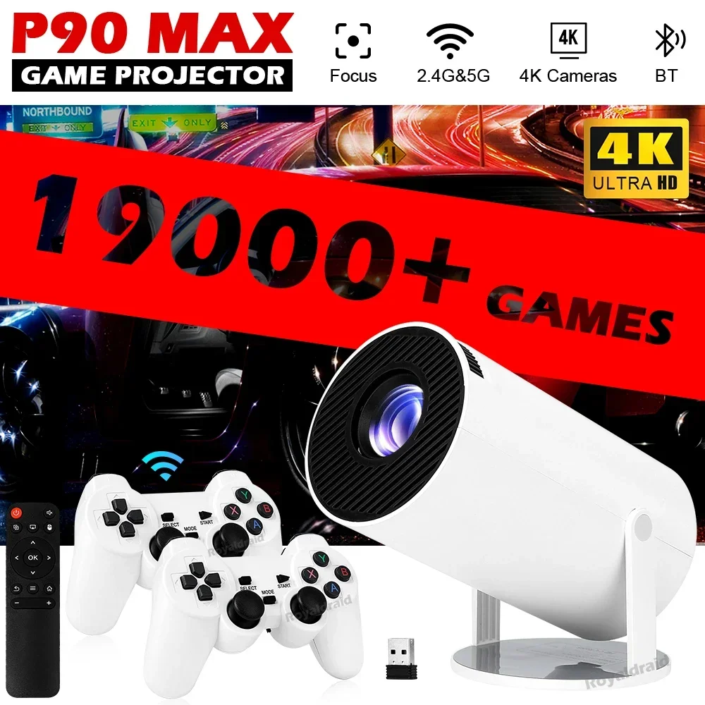 P90 Max Portable Smart Gaming  - Retro Gaming With Projector 评论和价格
