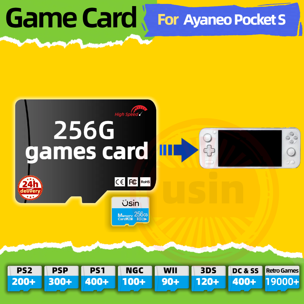 Game Card For Ayaneo Pocket S  - Retro Gaming Android 评论和价格